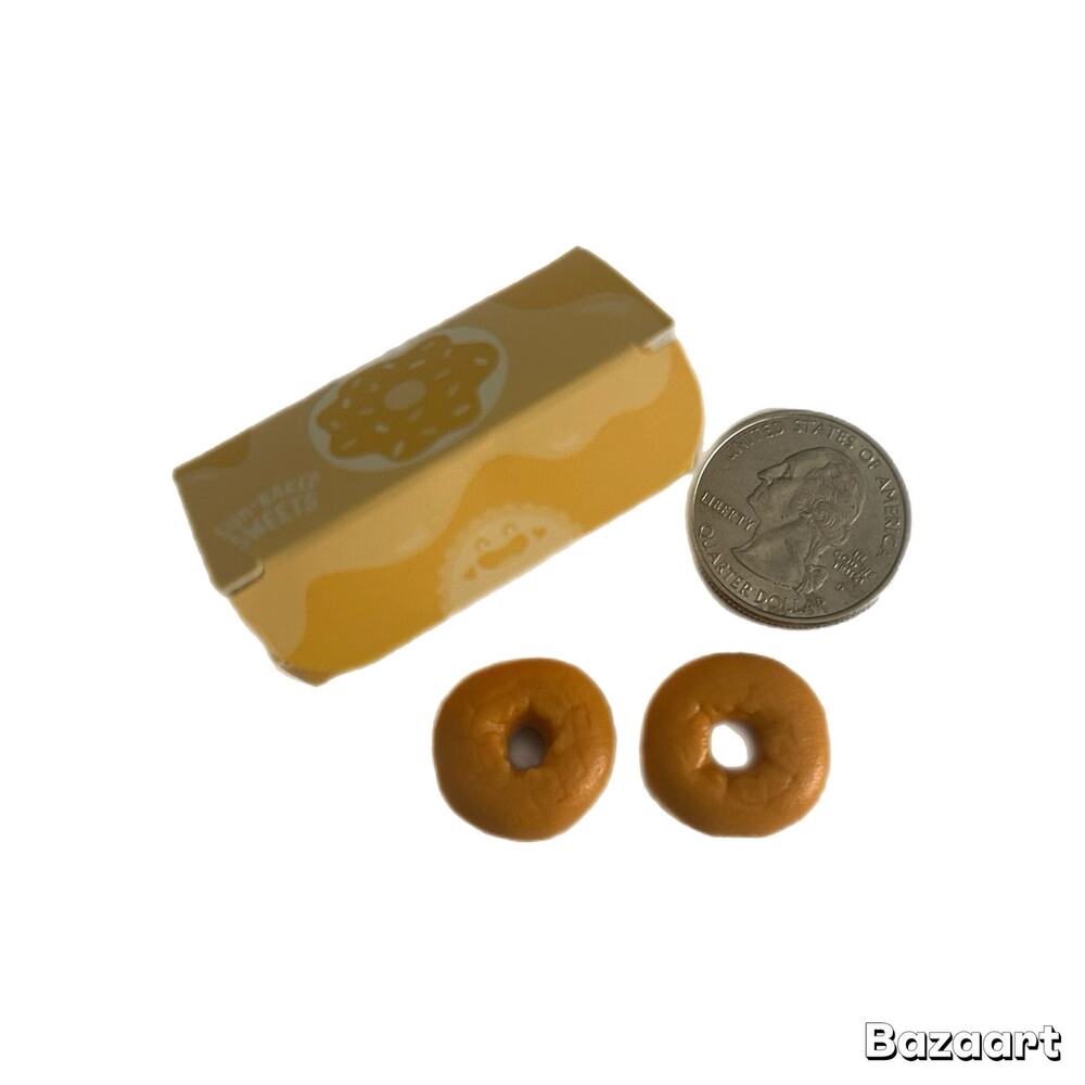 Miniverse Make It Mini Mini Box of Two Doughnuts New